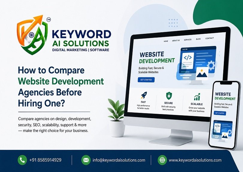 How to Compare Website Development Agencies Before Hiring One?