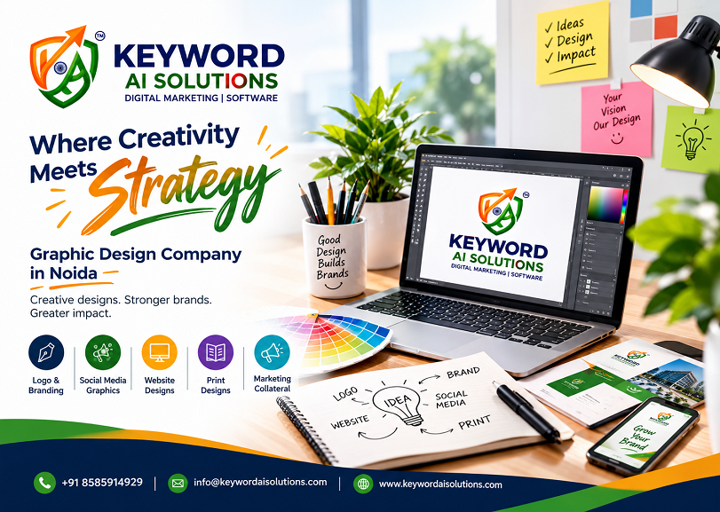 Where Creativity Meets Strategy: Graphic Design Company in Noida